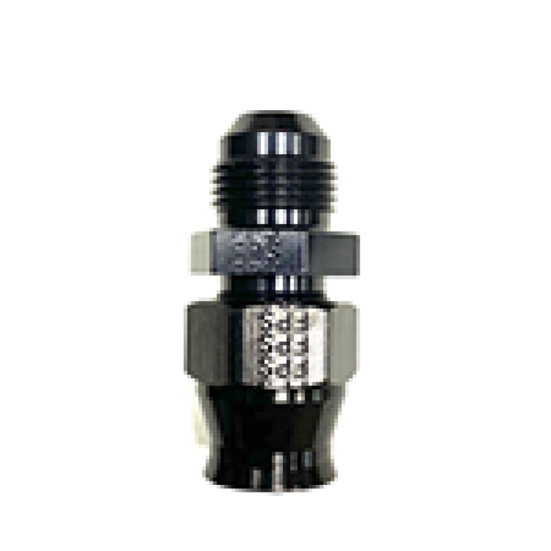 Fragola - Fragola - 10AN Male x 5/8in Tube AN Adapter Fitting Black - Demon Performance