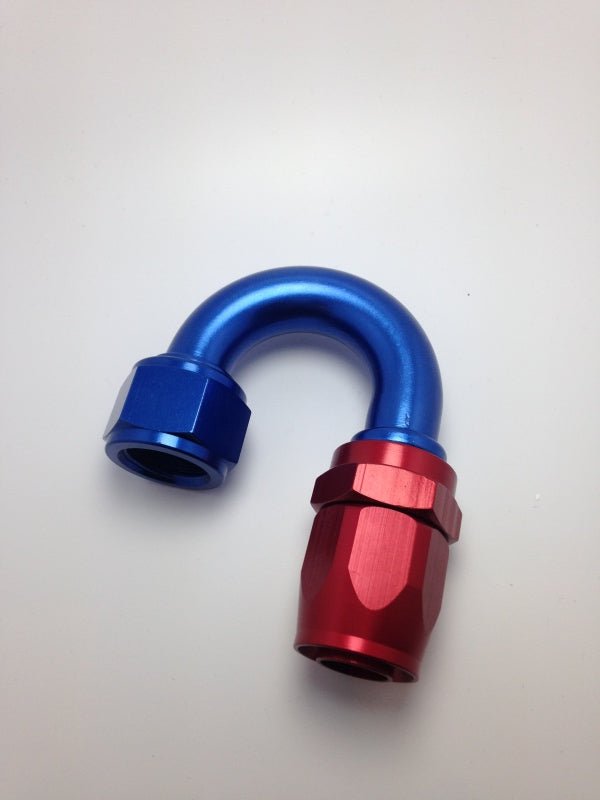 Fragola - Fragola - 10AN Nut x - 12AN Hose Reducing Hose End 180 Degree - Demon Performance