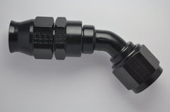 Fragola - Fragola - 10AN Real Street x 45 Degree Hose End Black For PTFE Hose - Demon Performance