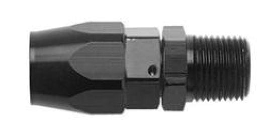 Fragola - Fragola - 10AN Straight Hose End x 1/2 NPT - Black - Demon Performance