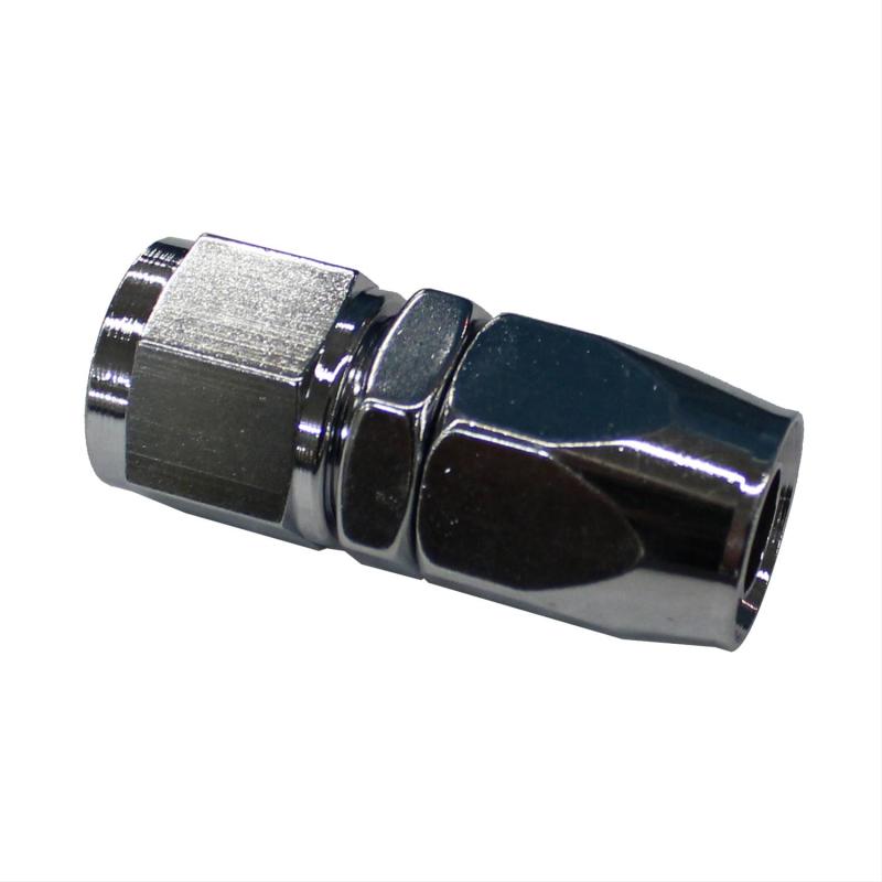 Fragola - Fragola - 10AN Straight Pro - Flow Hose End Chrome - Demon Performance