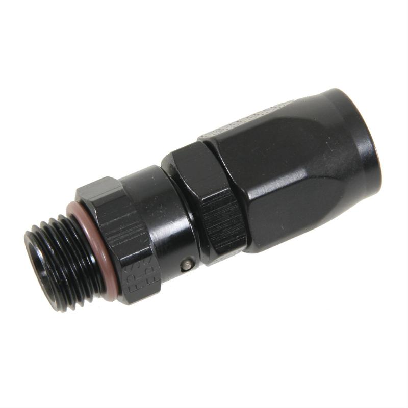 Fragola - Fragola - 10AN Straight x 7/8 - 14 (10) Hose End - Black - Demon Performance