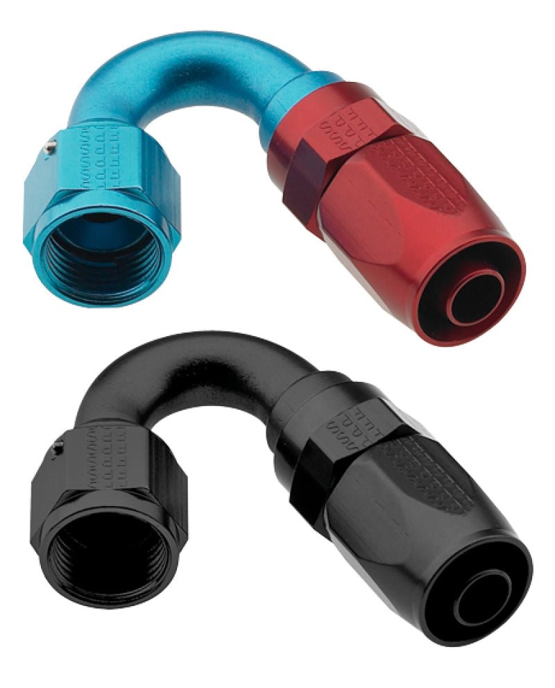 Fragola - Fragola - 10AN x 150 Degree Pro - Flow Hose End - Black - Demon Performance