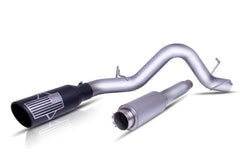 Gibson - Gibson 04 - 09 Nissan Titan LE 5.6L 4in Patriot Series Cat - Back Single Exhaust - Stainless - Demon Performance