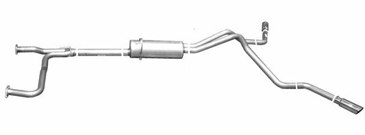 Gibson - Gibson 04 - 10 Nissan Titan LE 5.6L 2.5in Cat - Back Dual Extreme Exhaust - Aluminized - Demon Performance