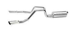 Gibson - Gibson 04 - 10 Nissan Titan LE 5.6L 2.5in Cat - Back Dual Split Exhaust - Stainless - Demon Performance