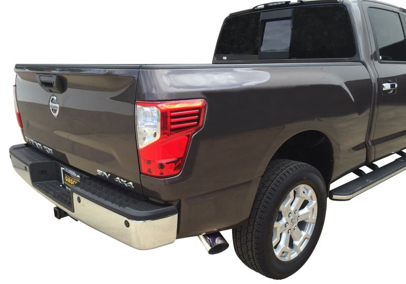 Gibson - Gibson 16 - 17 Nissan Titan XD S 5.0L 4in Filter - Back Single Exhaust - Aluminized - Demon Performance