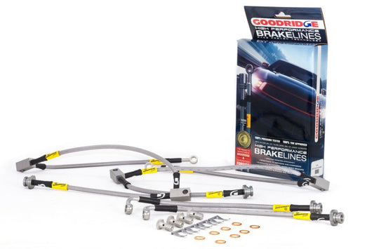 Goodridge - Goodridge 03 - 08 Nissan 350Z SS Brake Line Kit - Demon Performance