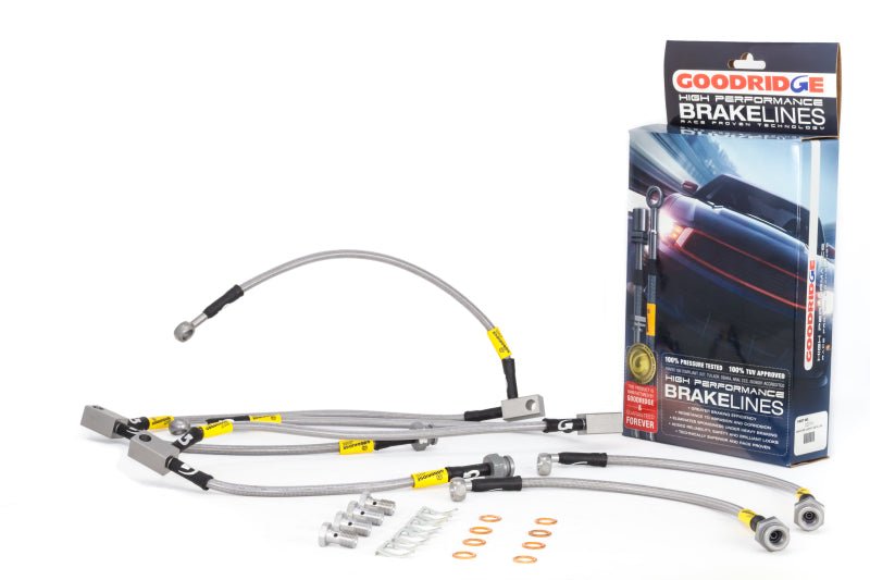 Goodridge - Goodridge 03+ 350z/G35 Brake Lines (incl. Brembro kits) - Demon Performance