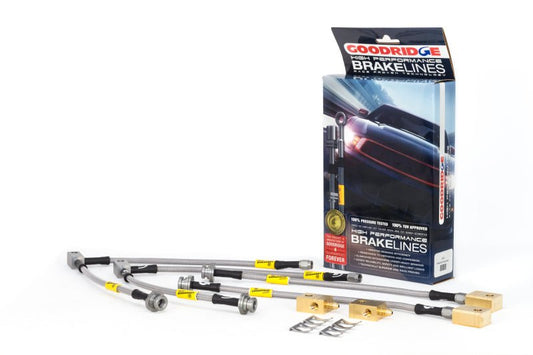 Goodridge - Goodridge 09 - 12 Nissan 370Z (NISMO Model Only) SS Brake Line Kit - Demon Performance