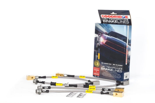 Goodridge - Goodridge 14 - 17 Nissan GT - R (NISMO Only) SS Brake Line Kit - Demon Performance