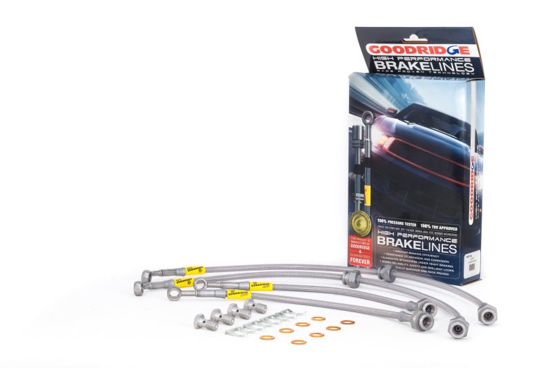 Goodridge - Goodridge 89 - 1/94 Nissan 240SX w/o ABS Brake Lines - Demon Performance