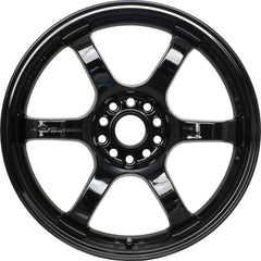 Gram Lights - Gram Lights 57DR 15x8 / +35mm / 4 - 100 Gloss Black Wheel - Demon Performance