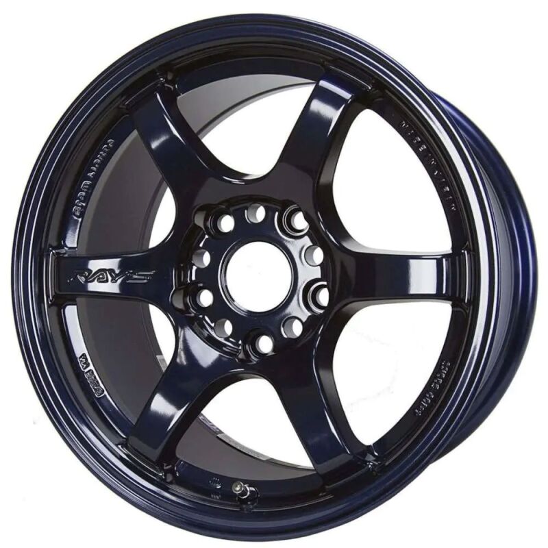 Gram Lights - Gram Lights 57DR 15x8.0 +35 5 - 114.3 Dark Blue Wheel - Demon Performance