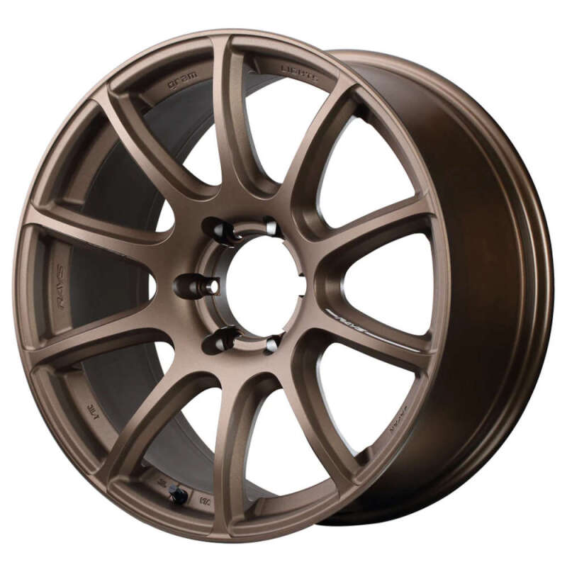 Gram Lights - Gram Lights 57Trans - X 18x8 +20 6 - 139.7 Super Dark Bronze Wheel - Demon Performance