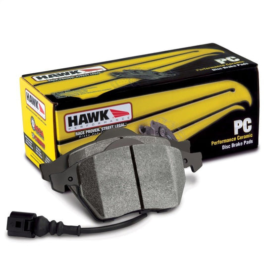 Hawk Performance - Hawk 02 - 10 Porsche 911 Performance Ceramic Street Rear Brake Pads - Demon Performance