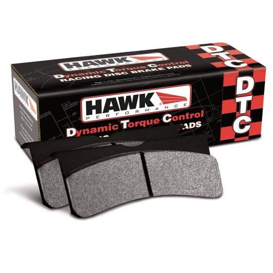 Hawk Performance - Hawk 03 - 06 Evo / 04 - 09 STi / 03 - 07 350z Track DTC - 60 Race Rear Pads - Demon Performance