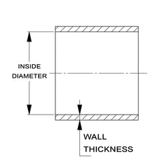 HPS 5/8" - 1-1/4" (16mm - 32mm)  3" Long High Temp 4-ply Reinforced...