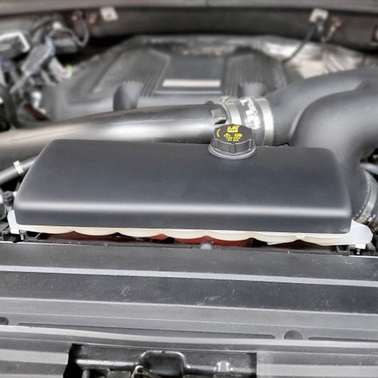 S&B - JLT Coolant Tank Cover Textured Black 2015 - 2020 F - 150/Raptor - Demon Performance
