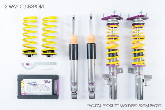 KW - KW Ford Mustang Without Electronic Dampers Clubsport Coilover Kit 2 - Way - Demon Performance