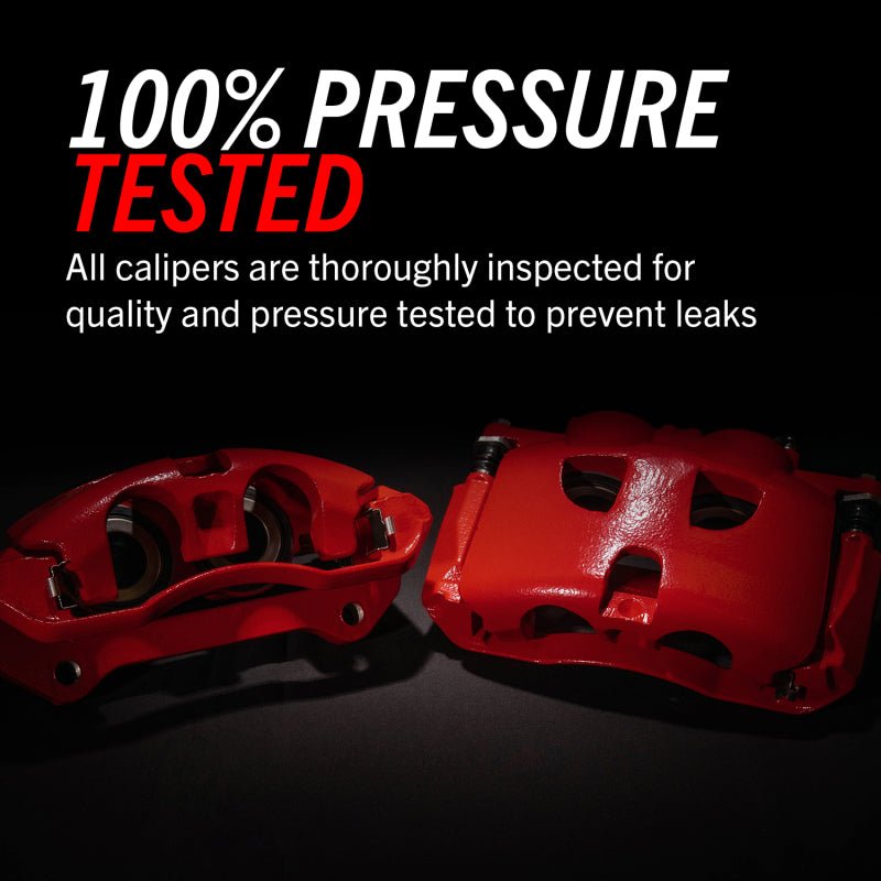 PowerStop - Power Stop 03 - 05 Infiniti G35 Rear Red Calipers w/Brackets - Pair - Demon Performance