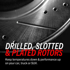 PowerStop - Power Stop 05 - 10 Chrysler 300 Rear Evolution Drilled & Slotted Rotors - Pair - Demon Performance