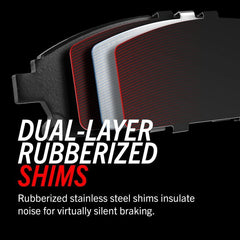 PowerStop - Power Stop 16 - 19 Cadillac ATS Front Z23 Evolution Sport Brake Pads w/Hardware - Demon Performance
