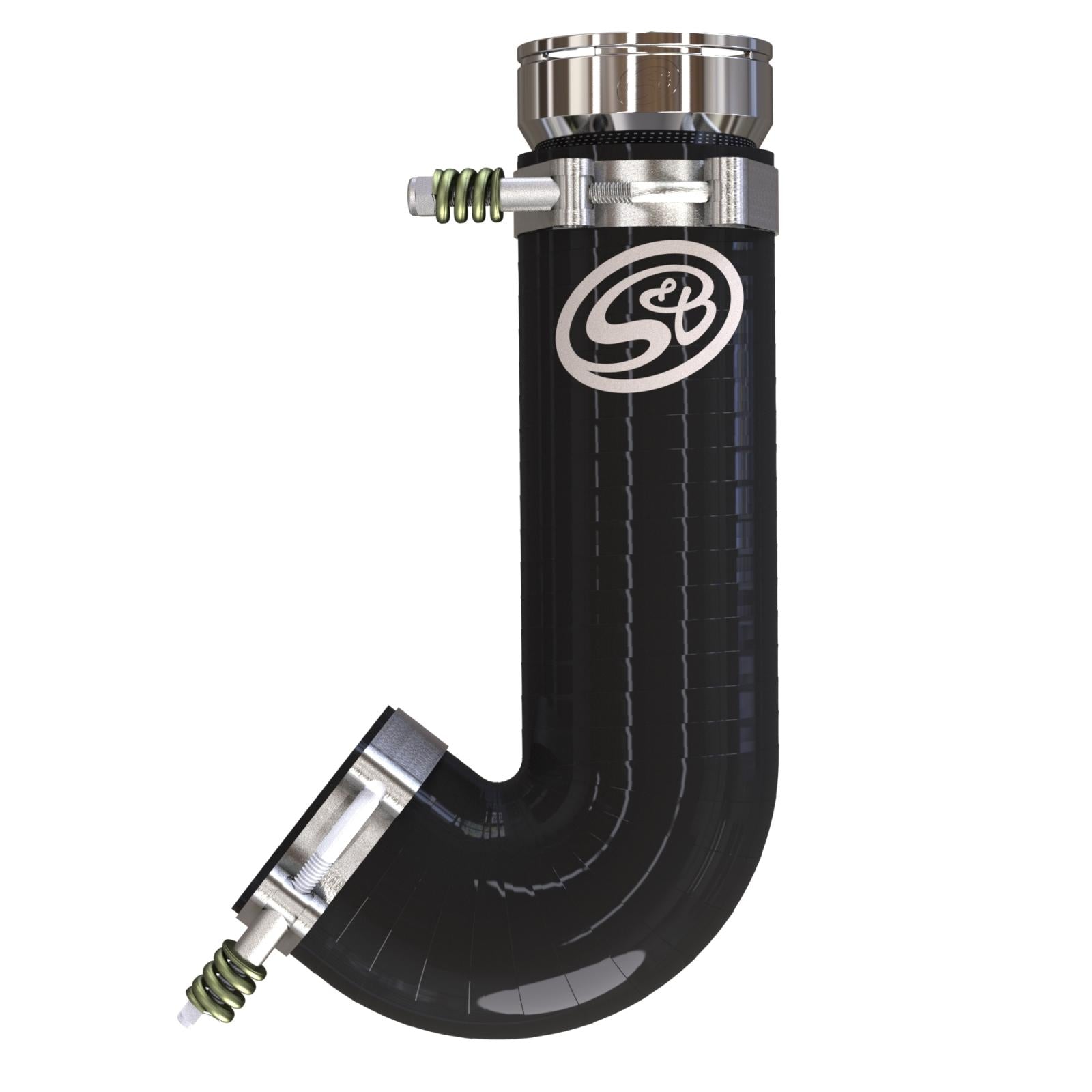S&B - S&B Hot Side Intercooler Pipe for 20 - 22 Silverado/Sierra 1500 Duramax 3.0L - Demon Performance