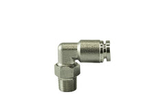 Turbosmart 1/8 NPT to 90 Degree 1/4 pushloc Stainless Steel