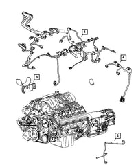 Demon Performance - 2008-2010 Jeep SRT-8 Mopar Injector Wiring Harness (5035610AB) - Demon Performance