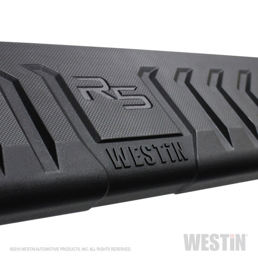 Westin 19-21 Dodge/Ram 1500 Crew Cab (5.5ft Bed) Wheel to Wheel Nerf Step Bars - Black