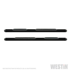 Westin Premier 4 Oval Nerf Step Bars - 85 in - Black