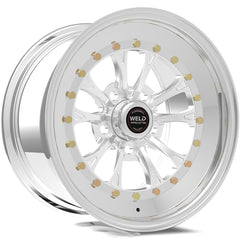 Weld Vitesse 15x6 / 5x4.5 BP / 3.5in. BS Polished Wheel - Non-Beadlock