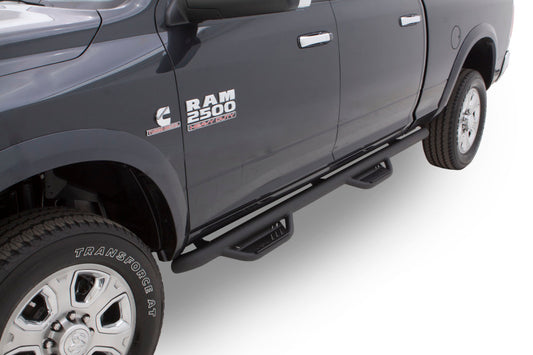 Lund 09-15 Dodge Ram 1500 Quad Cab (Built Before 7/1/15) Terrain HX Step Nerf Bars - Black