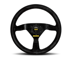 Momo MOD69 Steering Wheel 350 mm -  Black Suede/Black Spokes