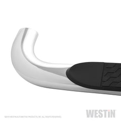 Westin 19-23 RAM 1500 Quad Cab (Excl. 2019+ Classic) Platinum 4 Oval Nerf Step Bars - SS