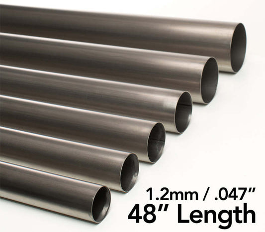 Ticon Industries 2.13in Diameter 48in Length 1.2mm/.047in Wall Thickness Titanium Tube