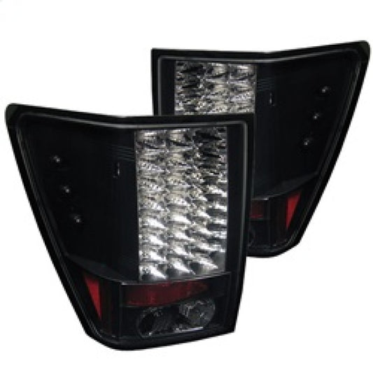 Spyder Jeep Grand Cherokee 05-06 LED Tail Lights Black ALT-YD-JGC05-LED-BK