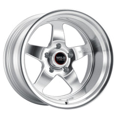 Weld Ventura  22x10.5 / 5x127 / ET13 BS6.25 Gloss SIL /MIL DIA 78.1