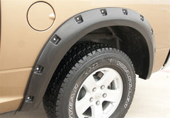 Lund 09-17 Dodge Ram 1500 RX-Rivet Style Smooth Elite Series Fender Flares - Black (4 Pc.)