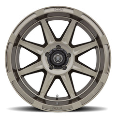 ICON Bandit 20x10 6x5.5 -24mm Offset 4.5in BS Gloss Bronze Wheel