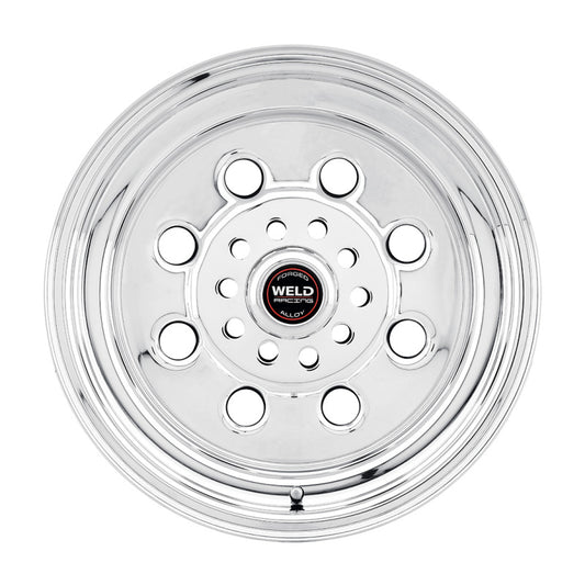 Weld Draglite 15x15 / 5x4.5 & 5x4.75 BP / 6.5in. BS Polished Wheel - Non-Beadlock