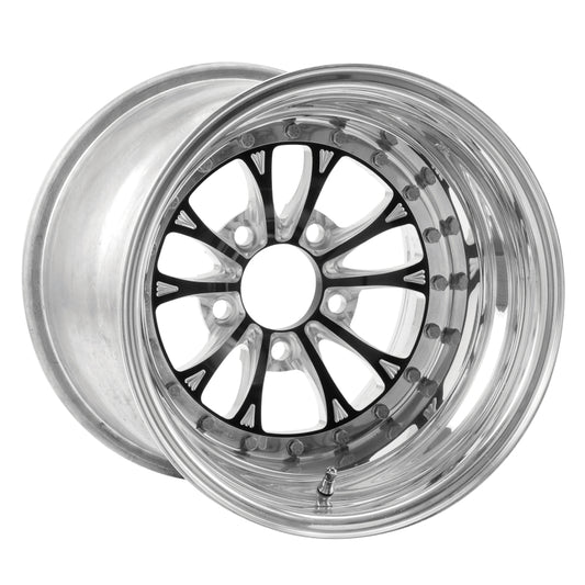 Weld Vitesse 15x8 / 5x4.75 BP / 3.5in. BS Black Wheel - Non-Beadlock