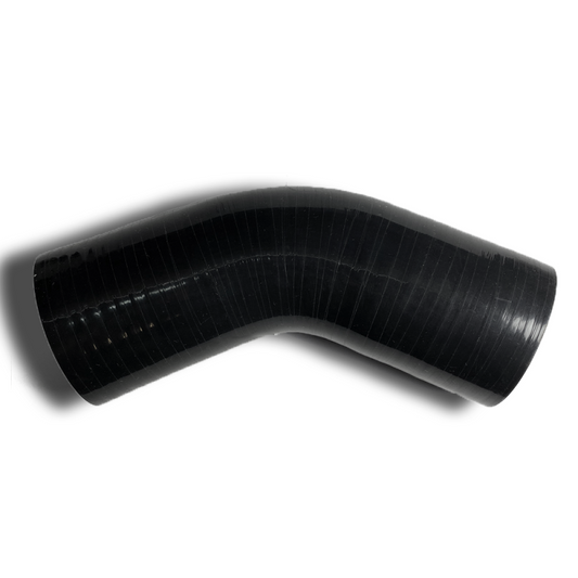 Ticon Industries 4-Ply Black 3.0in 45 Degree Silicone Coupler