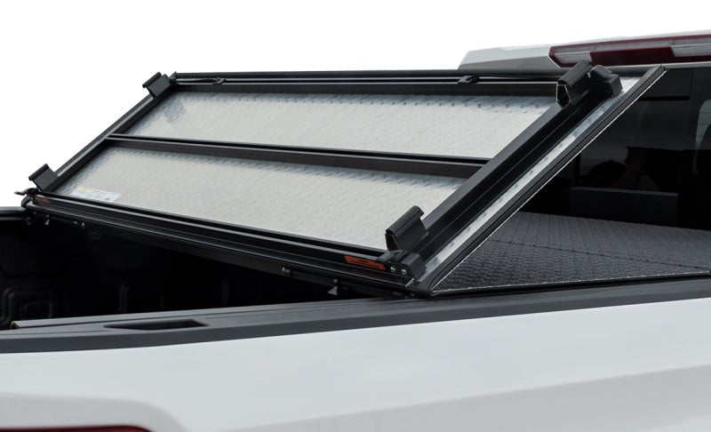 Access - Access LOMAX Pro Series Tri-Fold Cover 16-19 Nissan Titan/Titan XD 6ft 6in Bed - Blk Diamond Mist - Demon Performance