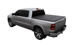 Access - Access LOMAX Tri-Fold Cover Black Urethane Finish Split Rail 09-18 Ram 1500 - 6ft 4in Bed - Demon Performance