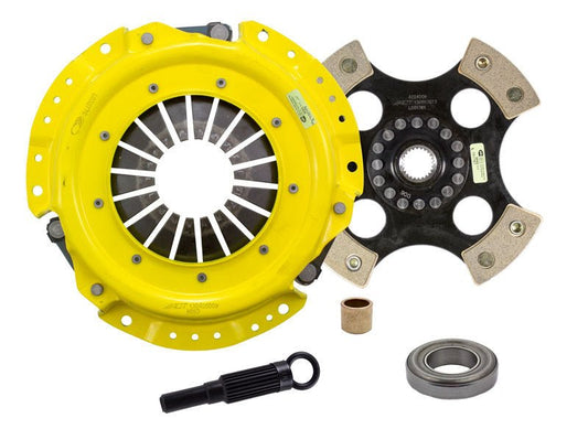 ACT - ACT 1989 Nissan 240SX HD/Race Rigid 4 Pad Clutch Kit - Demon Performance