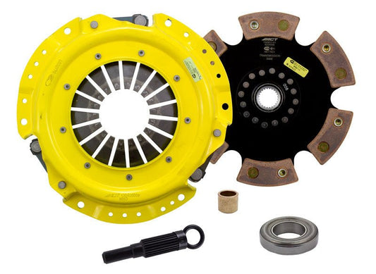 ACT - ACT 1989 Nissan 240SX HD/Race Rigid 6 Pad Clutch Kit - Demon Performance