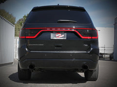 aFe - aFe 11-21 Dodge Durango V6-3.6L / V8-5.7L MACH Force-Xp 304 SS Cat-Back Exhaust System w/ Black Tip - Demon Performance