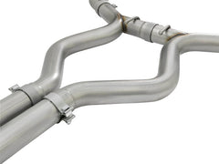 aFe - aFe 11-21 Dodge Durango V6-3.6L / V8-5.7L MACH Force-Xp 304 SS Cat-Back Exhaust System w/ Black Tip - Demon Performance